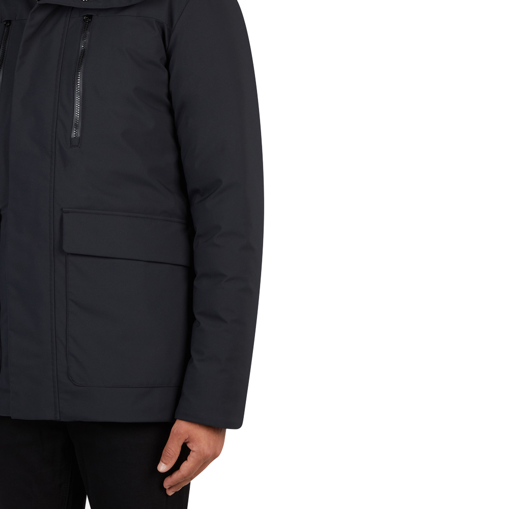 Winterjacke Herren schwarz