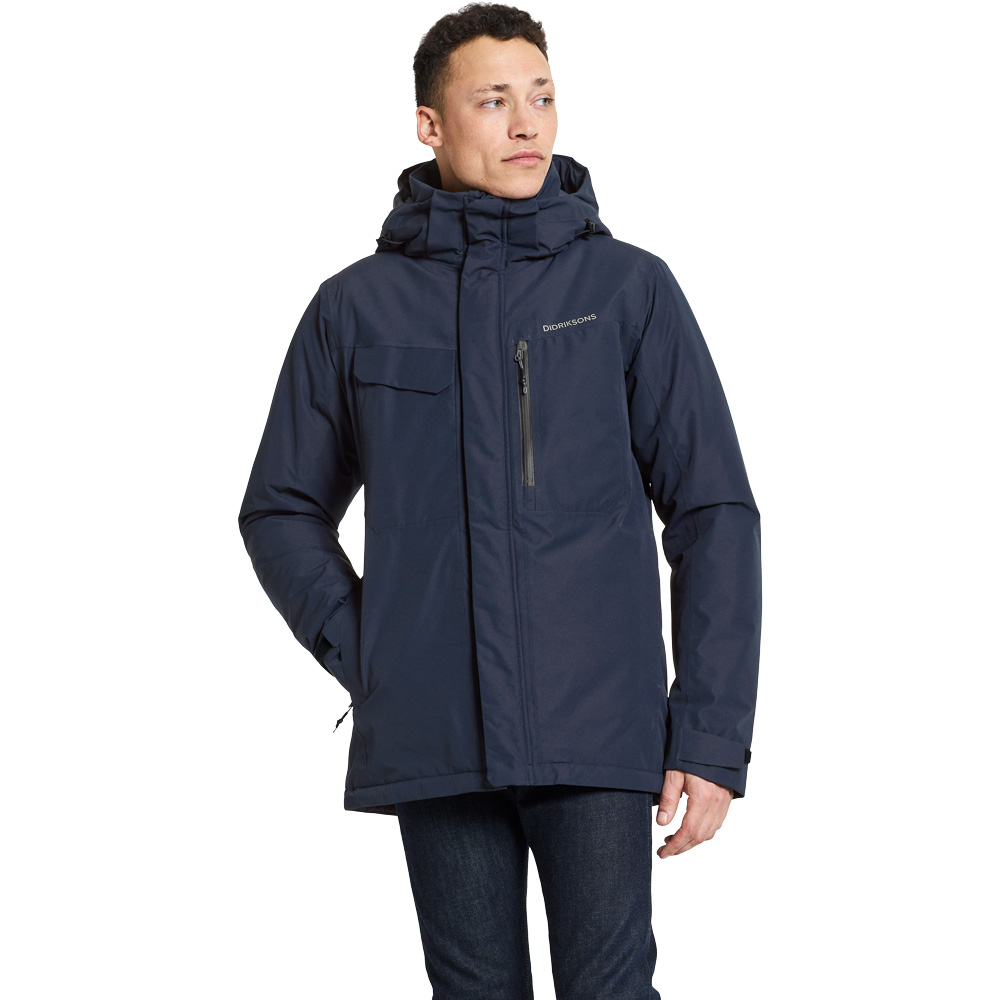 Stefan Parka Men dark night blue