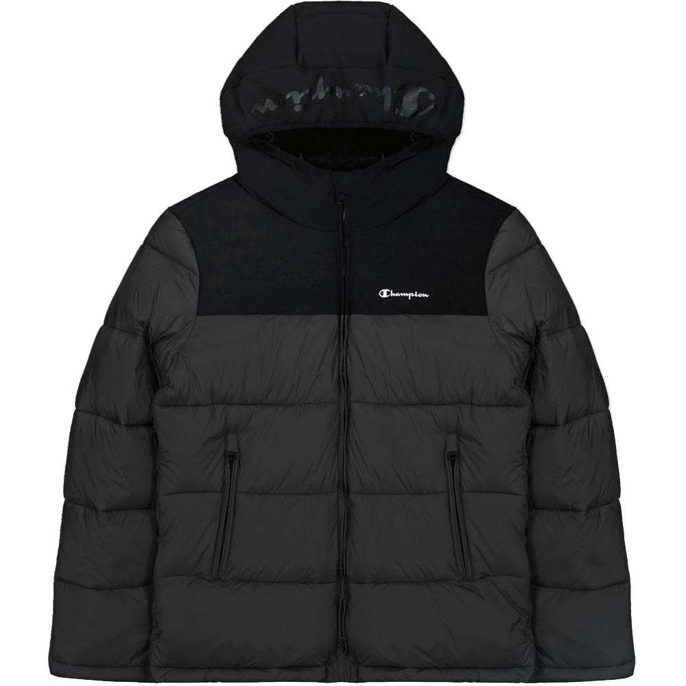 Hooded Jacket Men black beauty