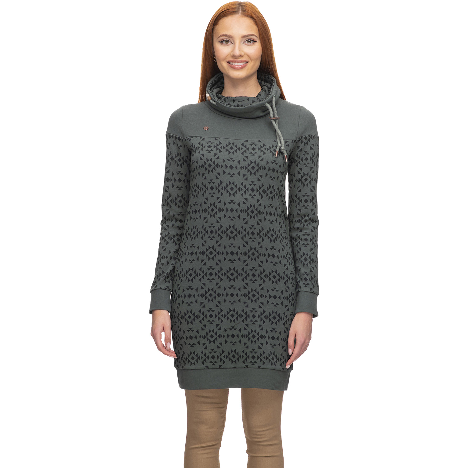 Chloe Dress Women pine green