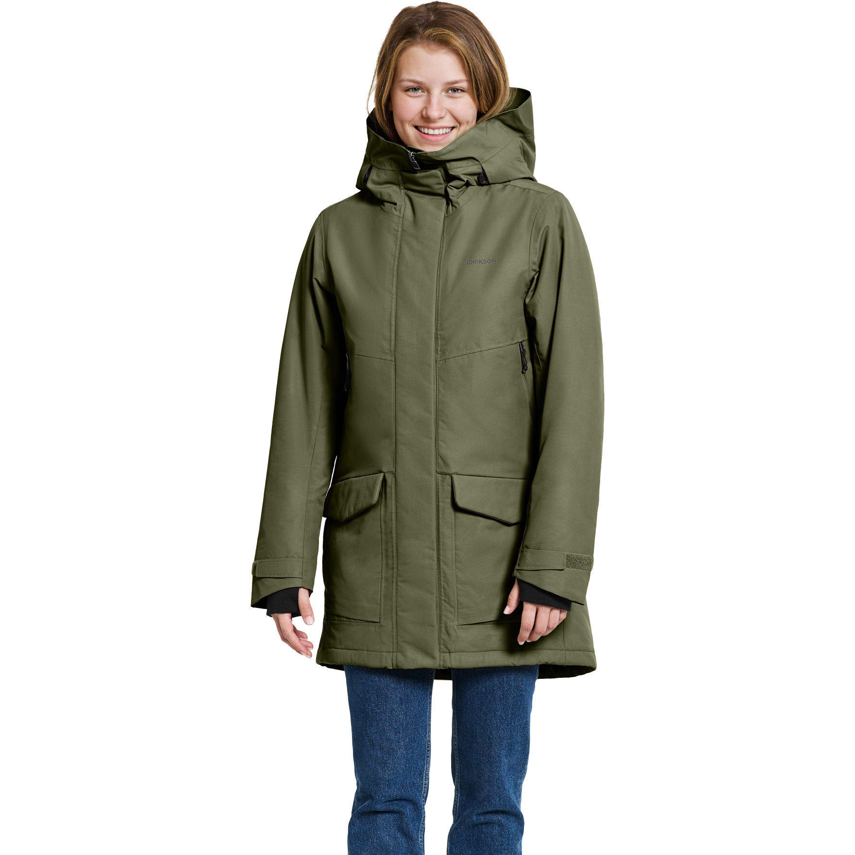 Frida Parka Damen deep green