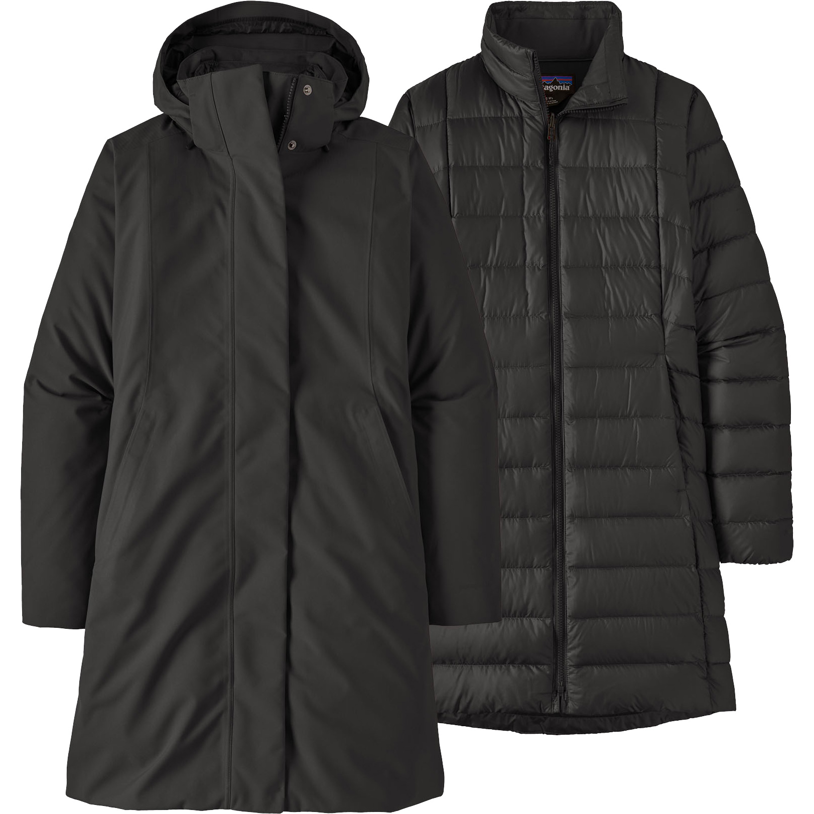 Tres 3-in-1 Parka Women black