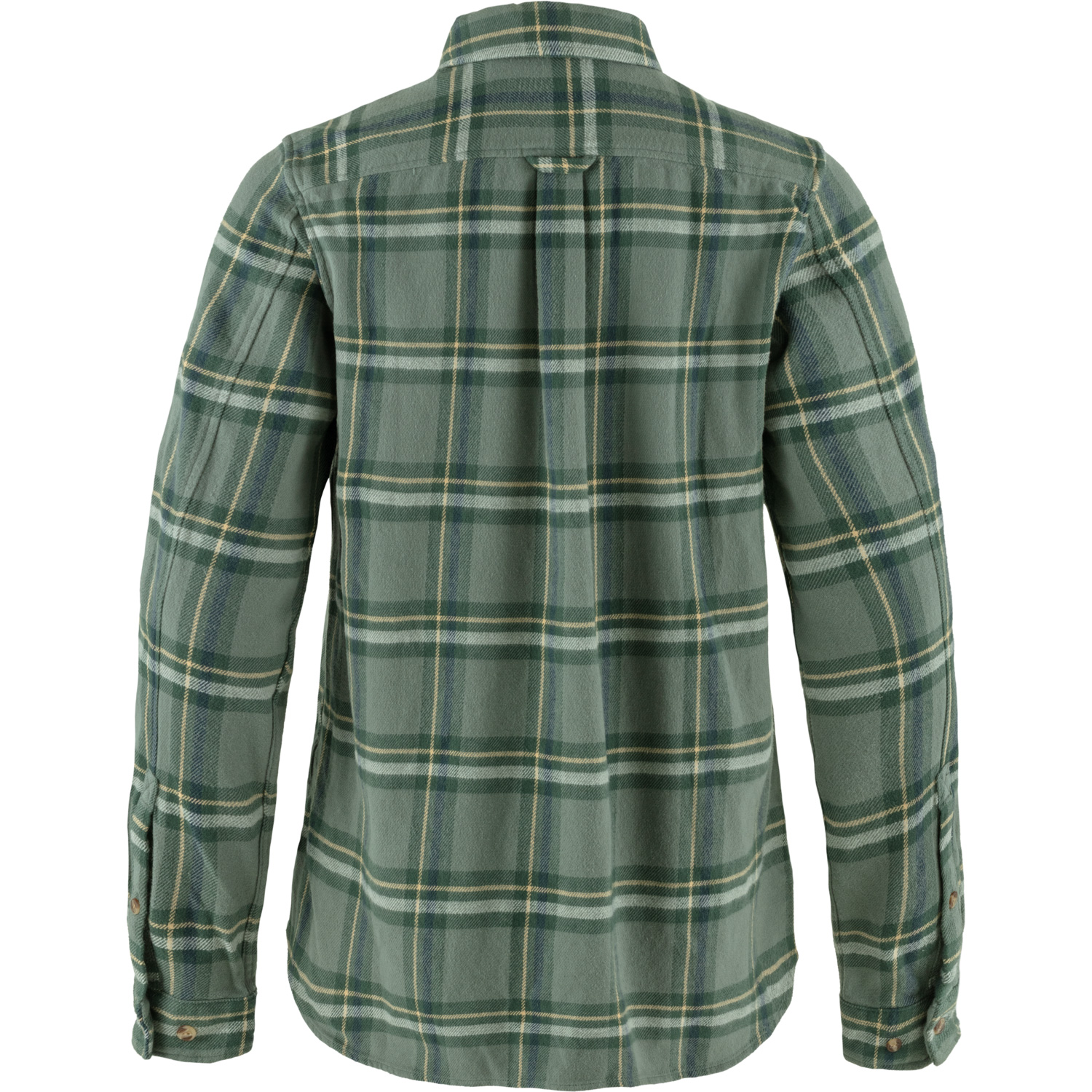 Övik Heavy Flannel Hemd Damen patina green