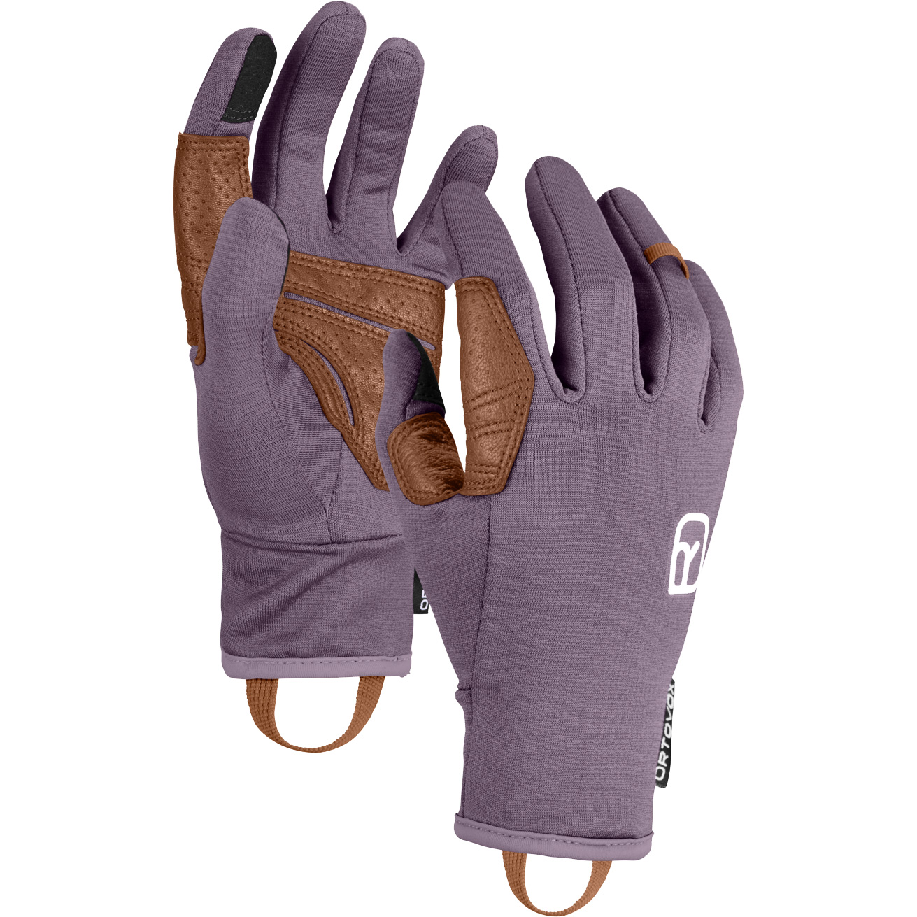 Fleece Light Fingerhandschuhe Damen wild berry