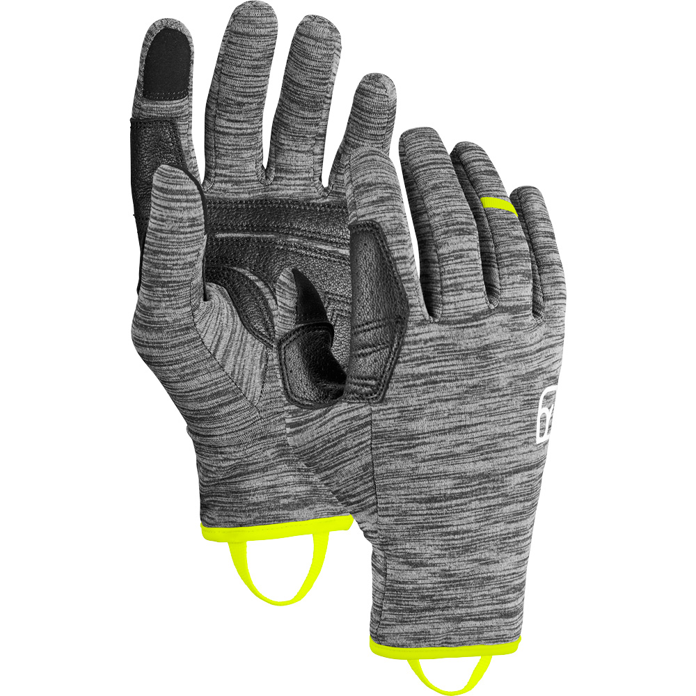 Fleece Light Glove Men black steel blend