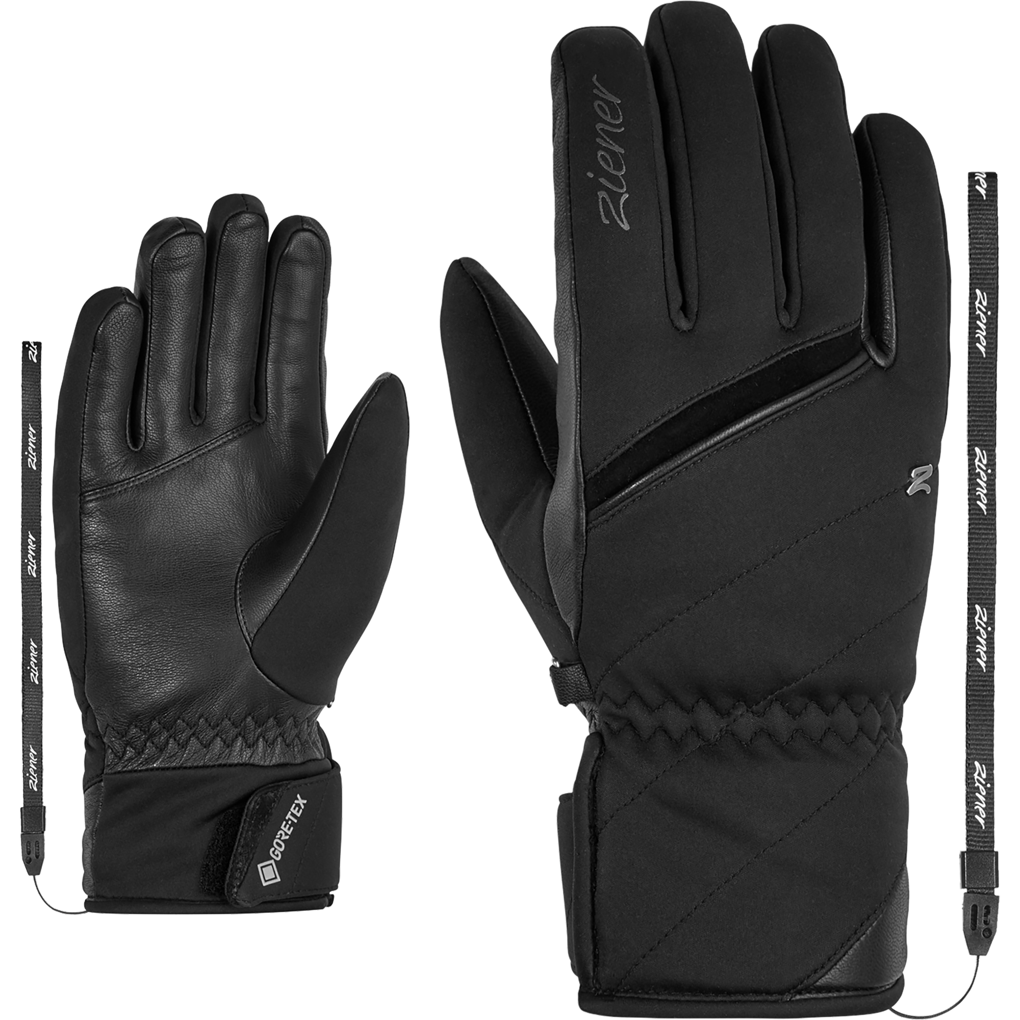 Kiyuna GORE-TEX® PR Lady Ski Gloves Women black