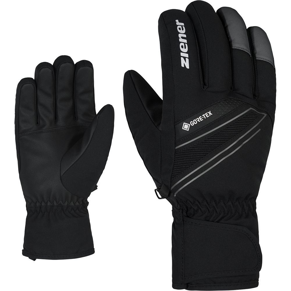 Gunar GORE-TEX® Ski Gloves Men black magnet