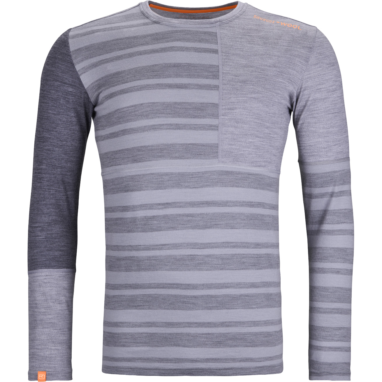 185 Rock'N'Wool Longsleeve Men grey blend