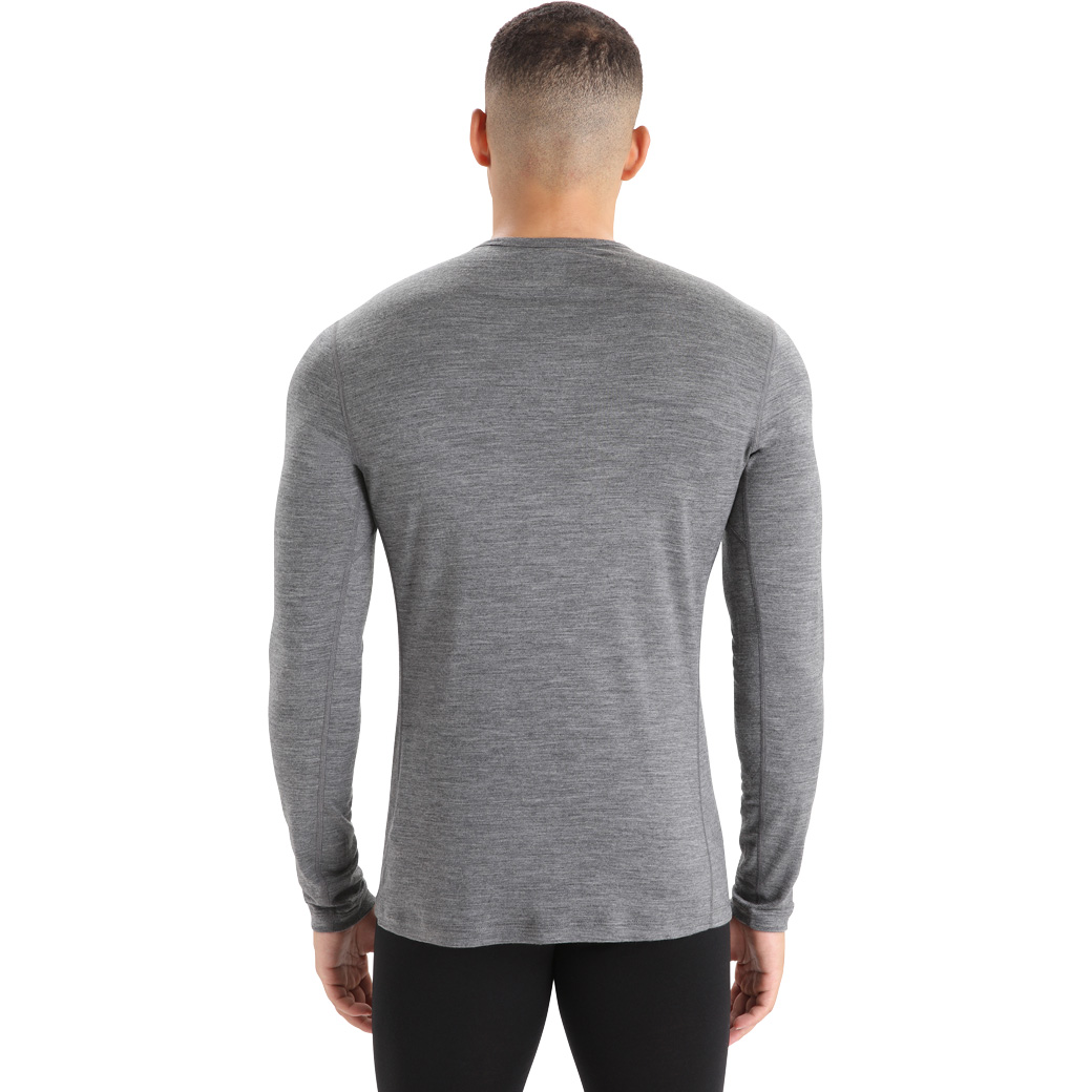 200 Oasis Longlseeve Herren gritstone heather