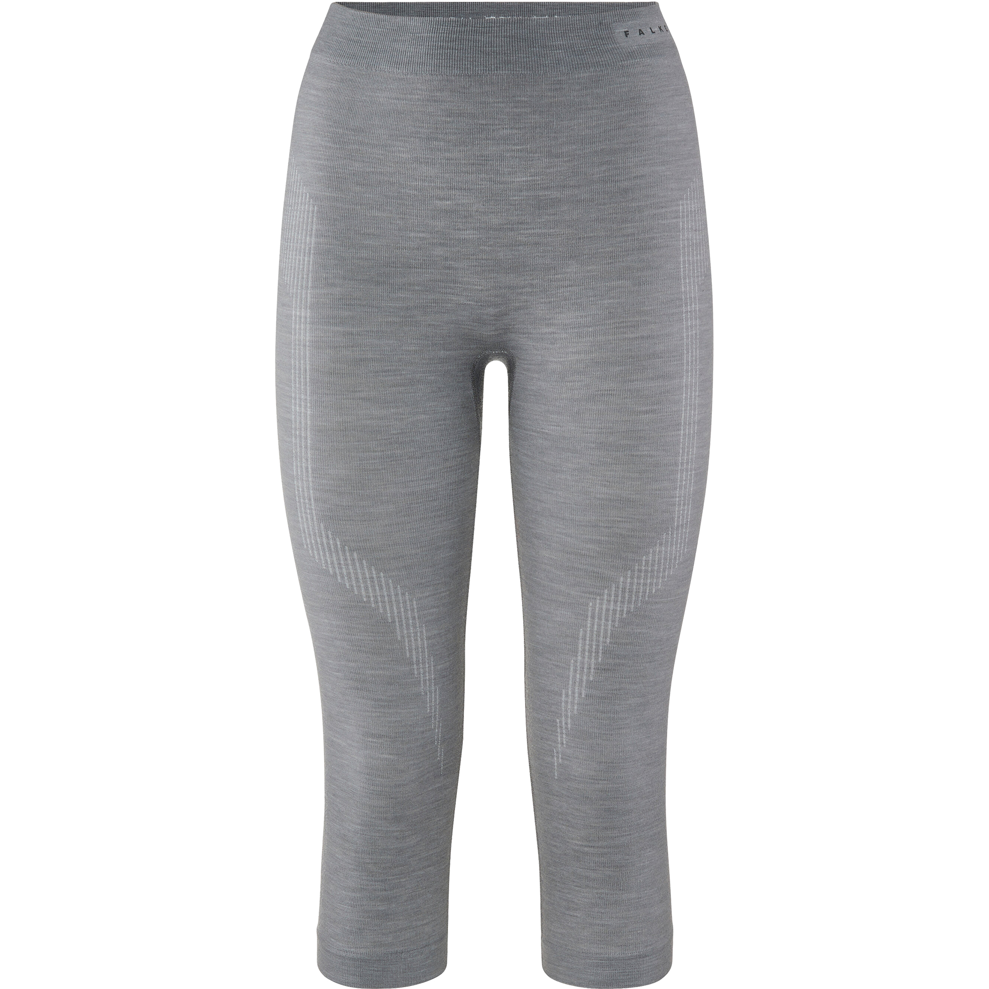 WT 3/4 Tights Damen grey heather 