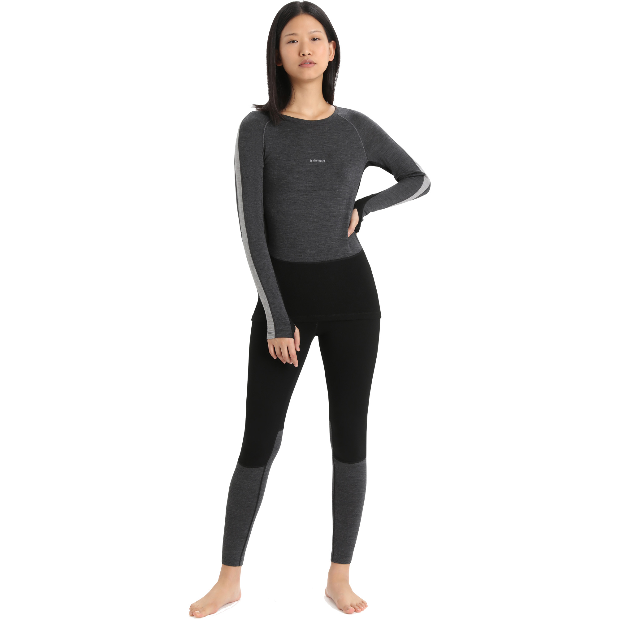 Women ZoneKnit™ Crewe Longsleeve Women jet hthr