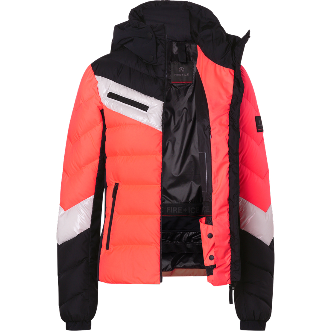 Farina 3D Ski Jacket Women neon lipstick