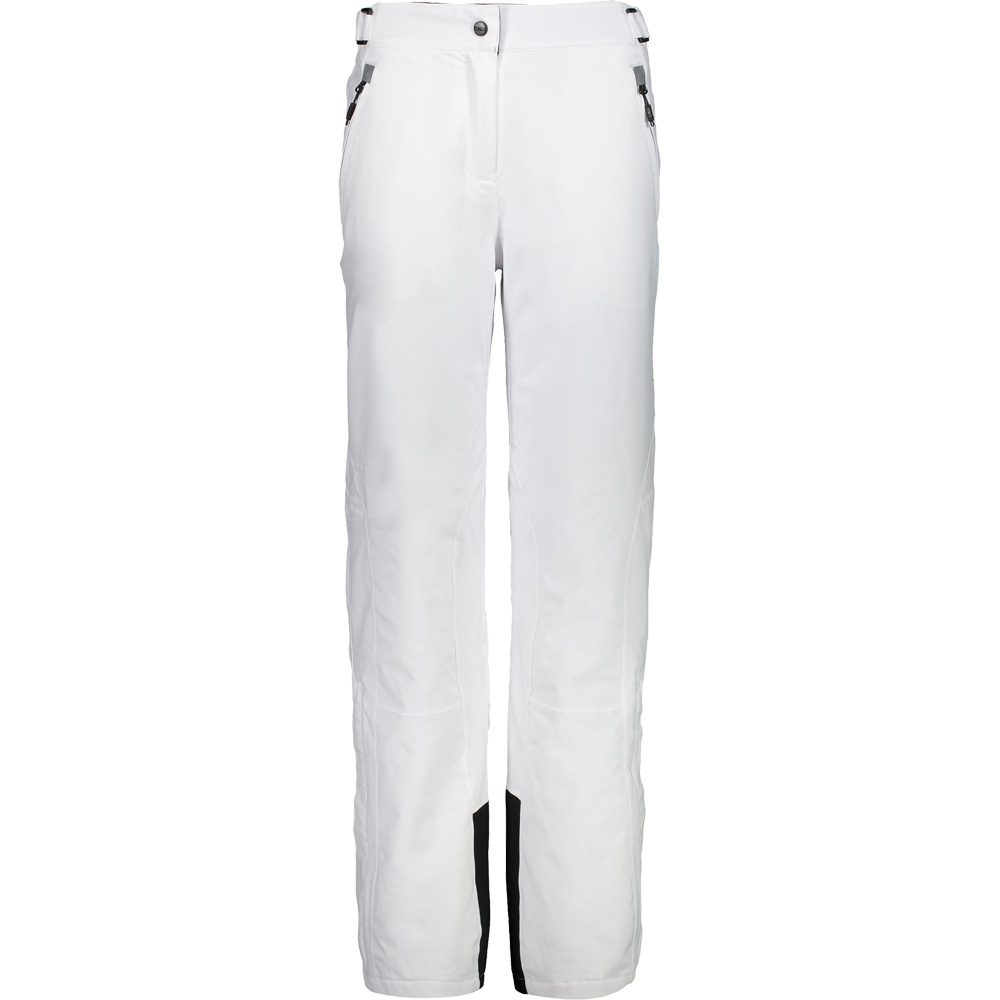 Stretch Skihose Damen bianco