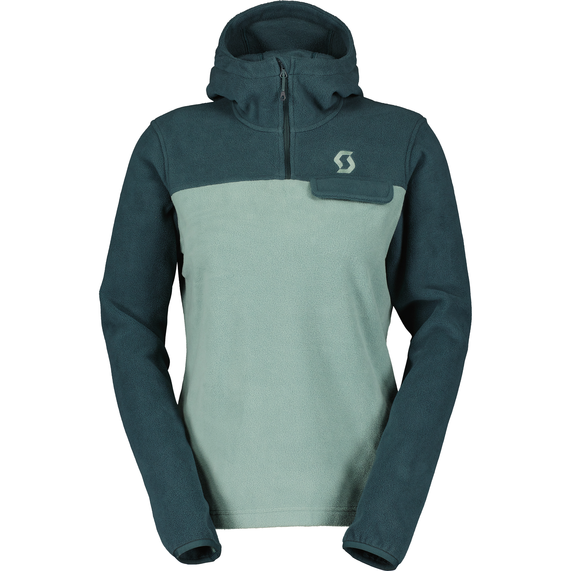 Defined Original Fleece Pullover Damen aruba green