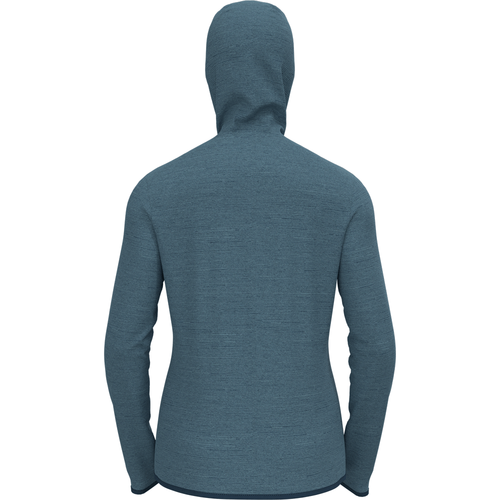 Roy Full Zip Midlayer Hoody Damen blue wing