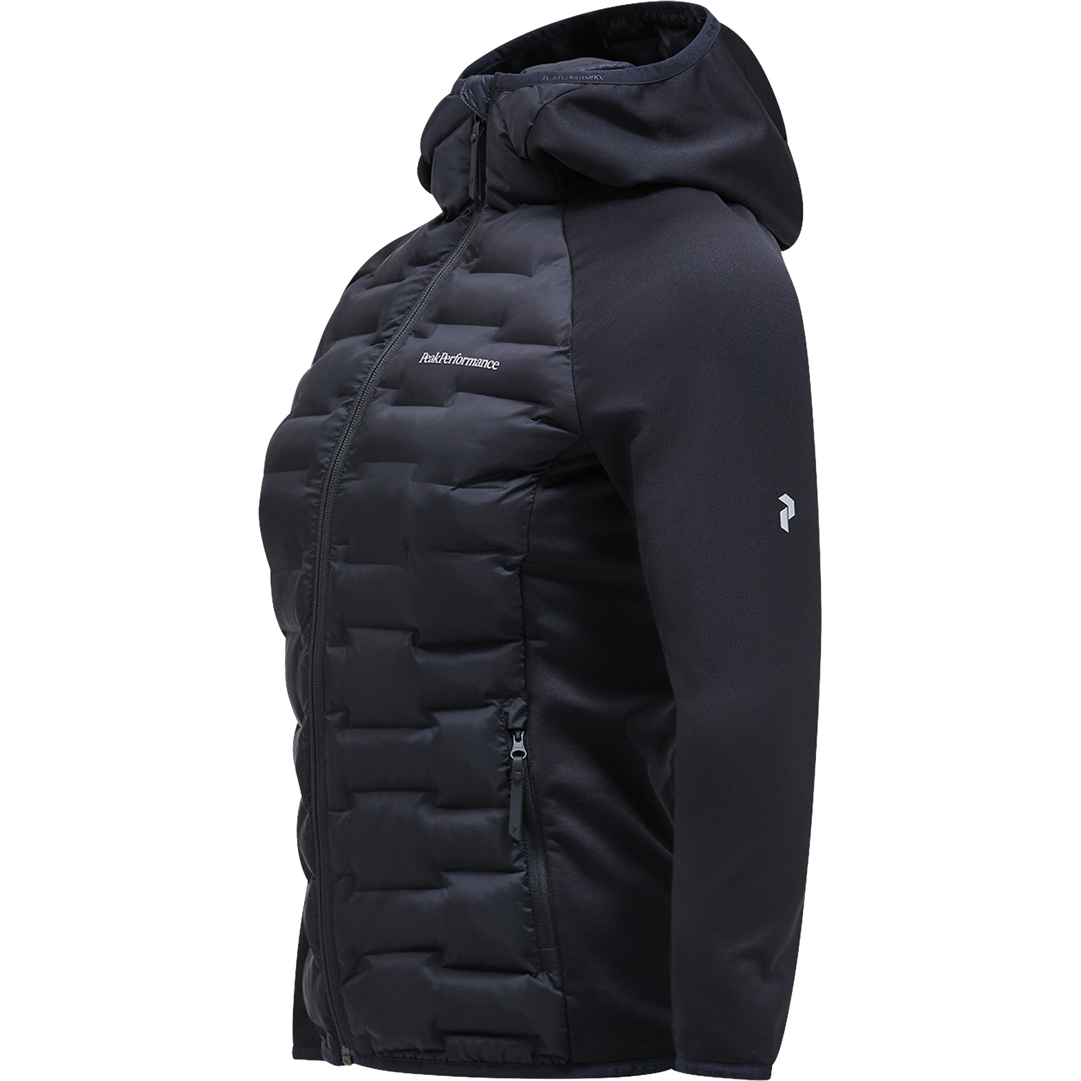 Argon Hybrid Hood Jacket Women black