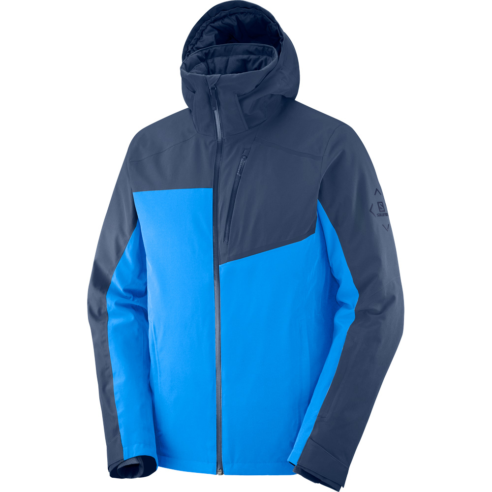 Strike Jacket Ski Jacket Men indigo bunting