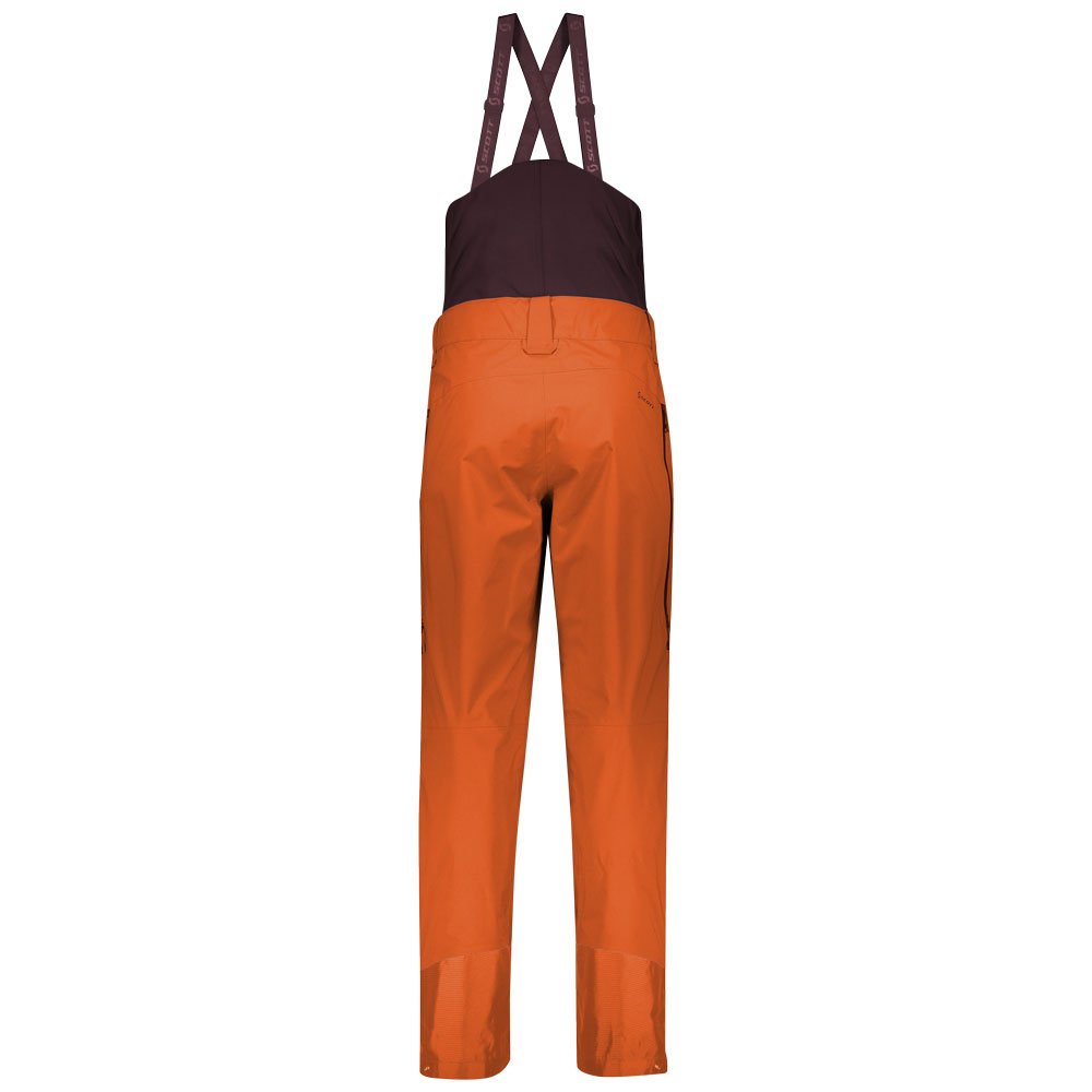 Vertic 3L Ski Pants Men orange pumpkin