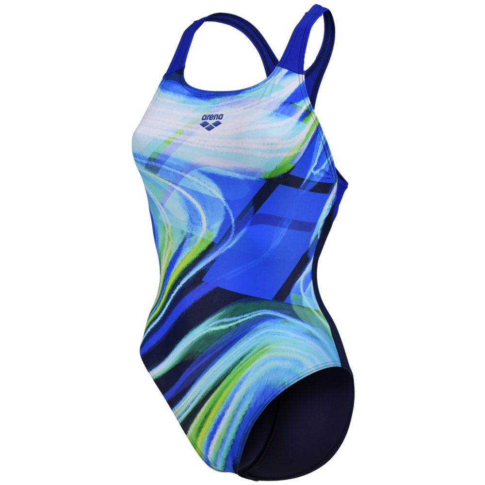 Visual Waves Swimsuit Women navy