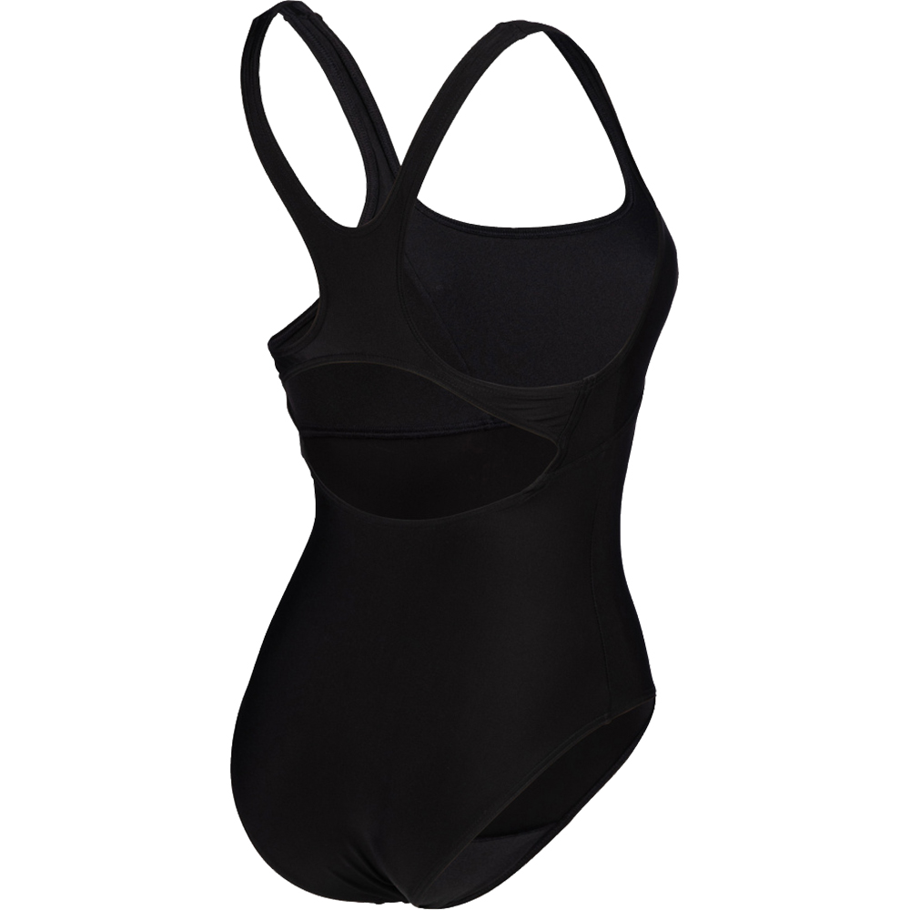 Solid Control Pro Back Badeanzug Damen schwarz