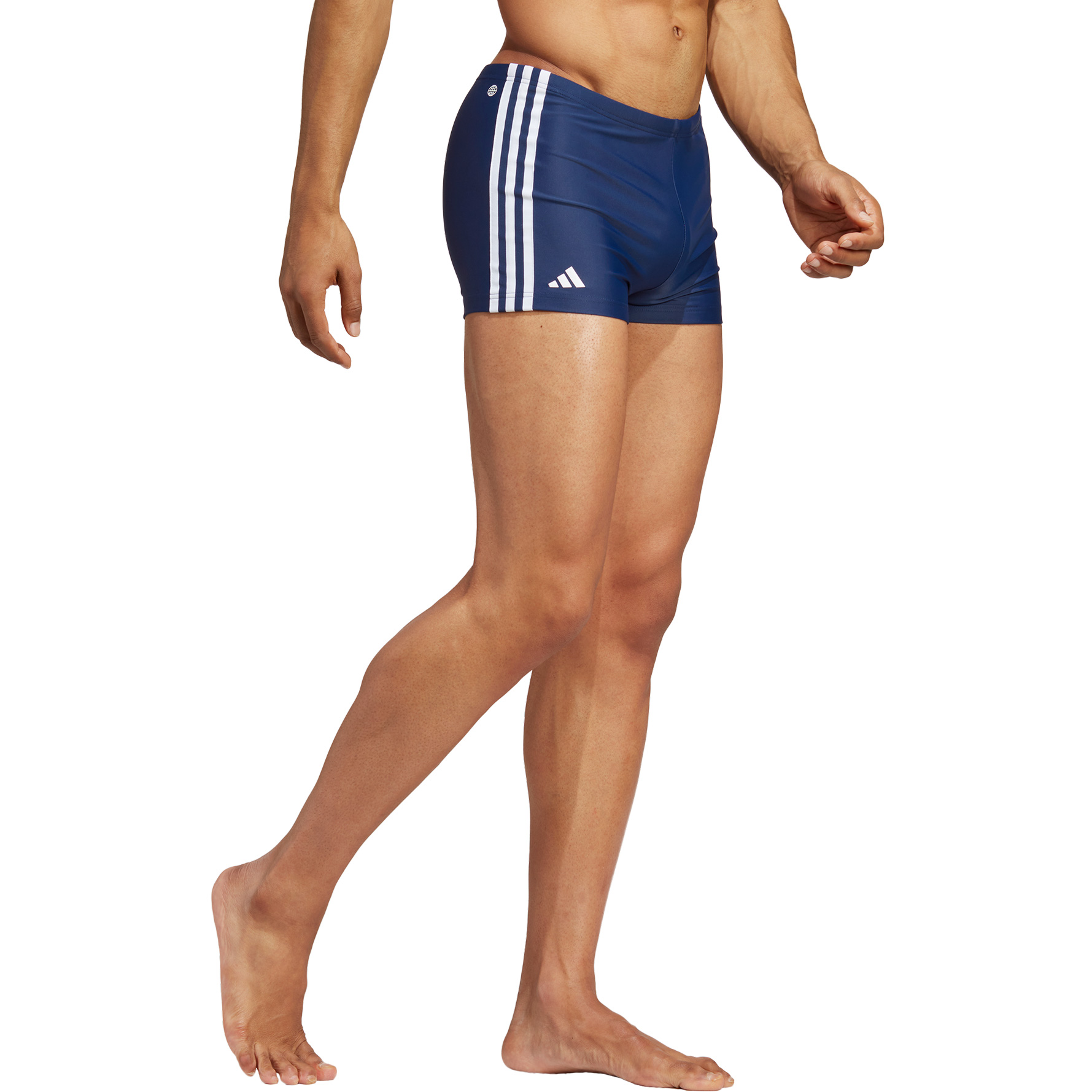 Classic 3-Streifen Boxer-Badehose Herren team navy blue