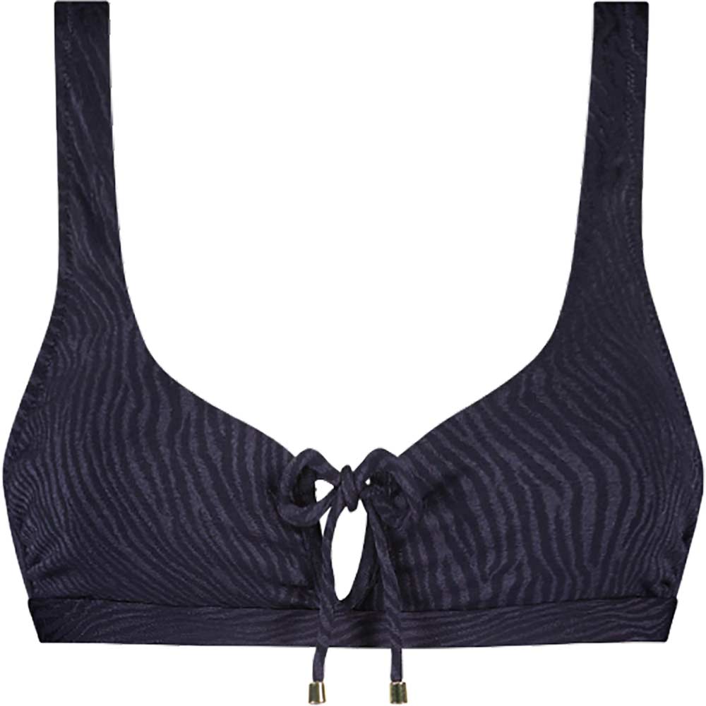 Bikini Top Damen midnight zebra