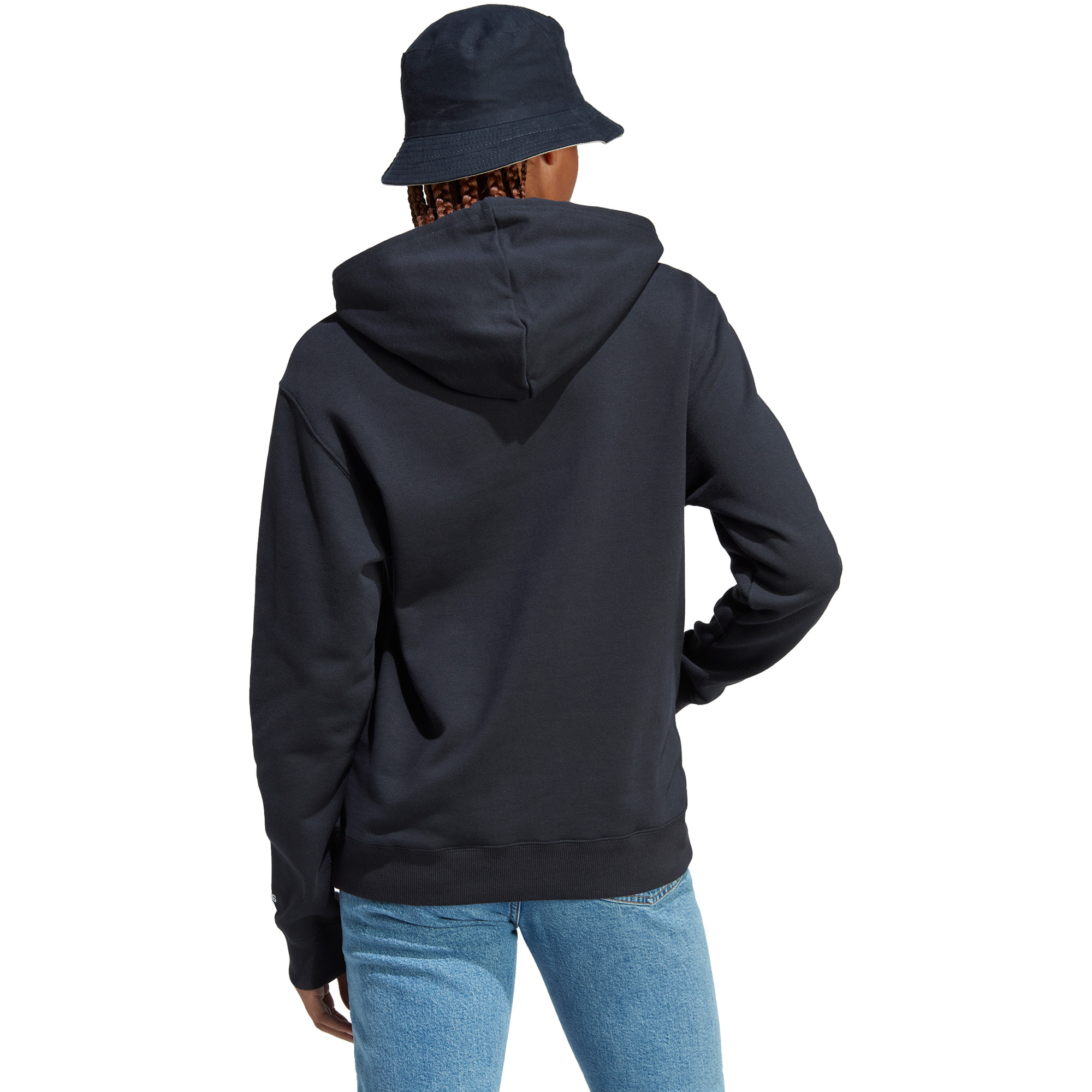 Essentials Linear Hoodie Damen schwarz