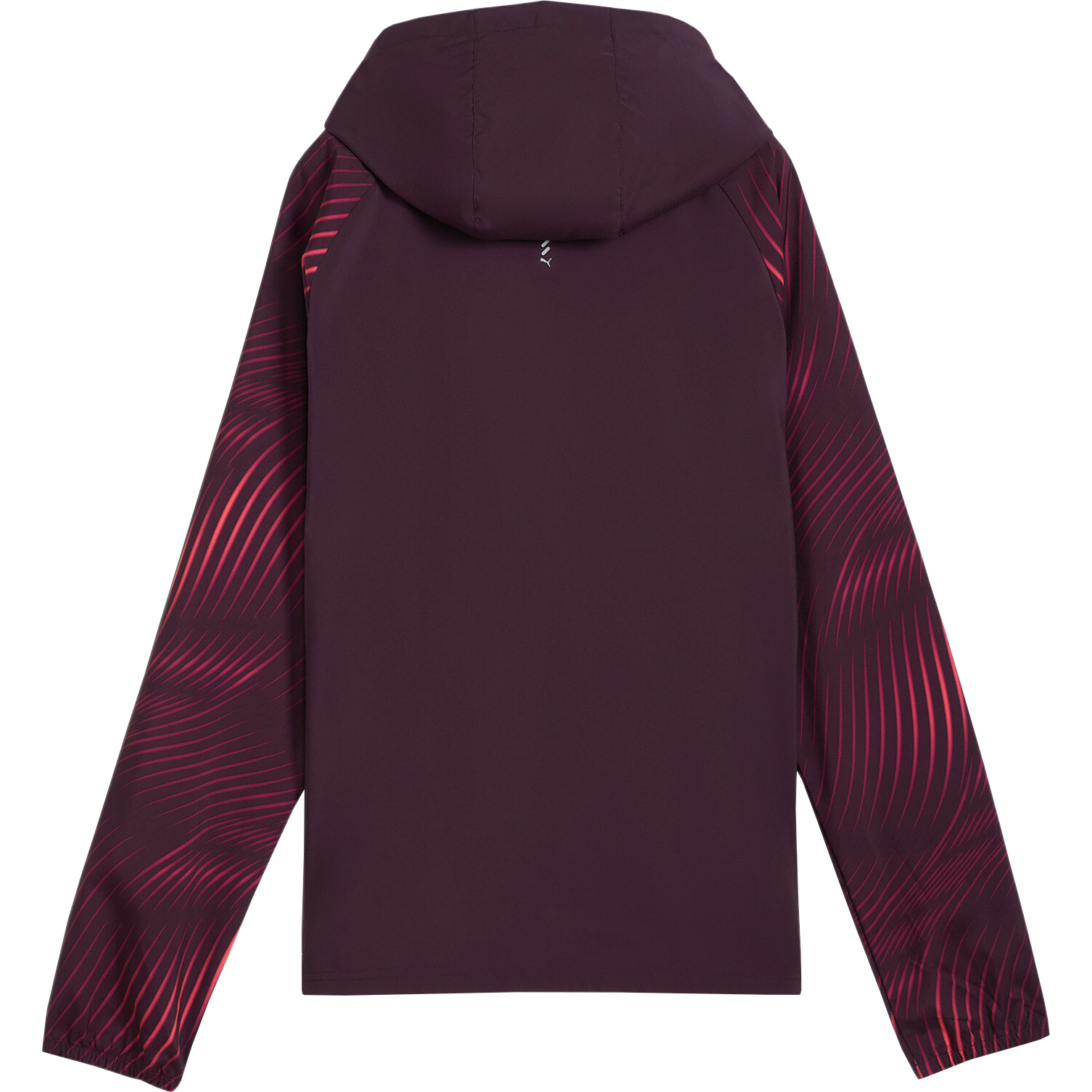 Run Favorite AOP Woven Sweatjacke Damen midnight plum