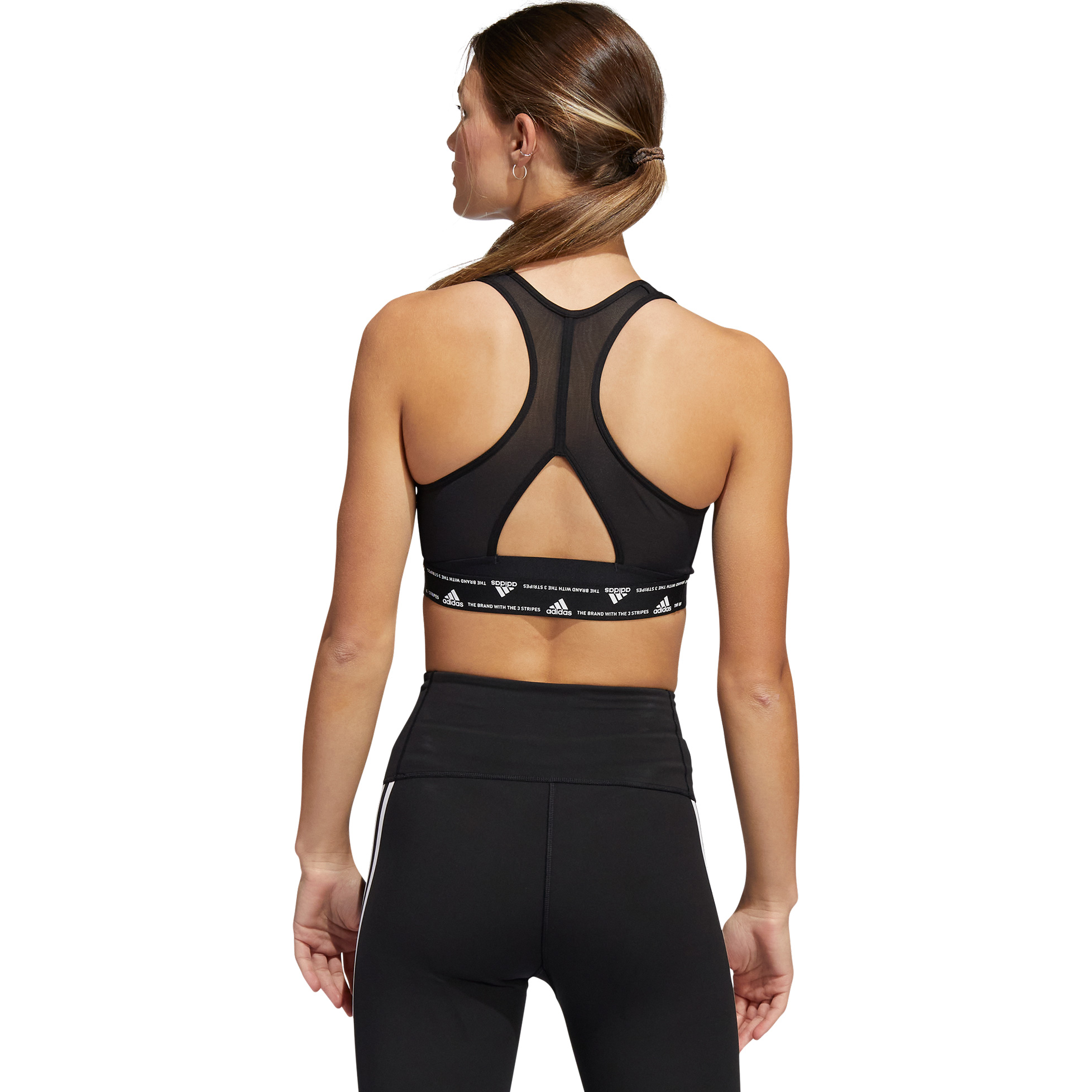 Powerreact Training Medium-Support Sports Bra Women black