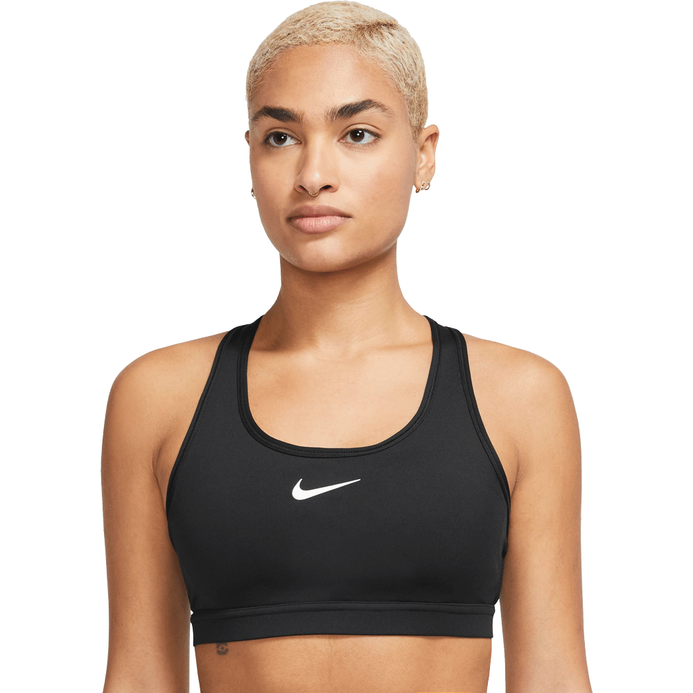 Swoosh Medium Support Sports Bra Women black