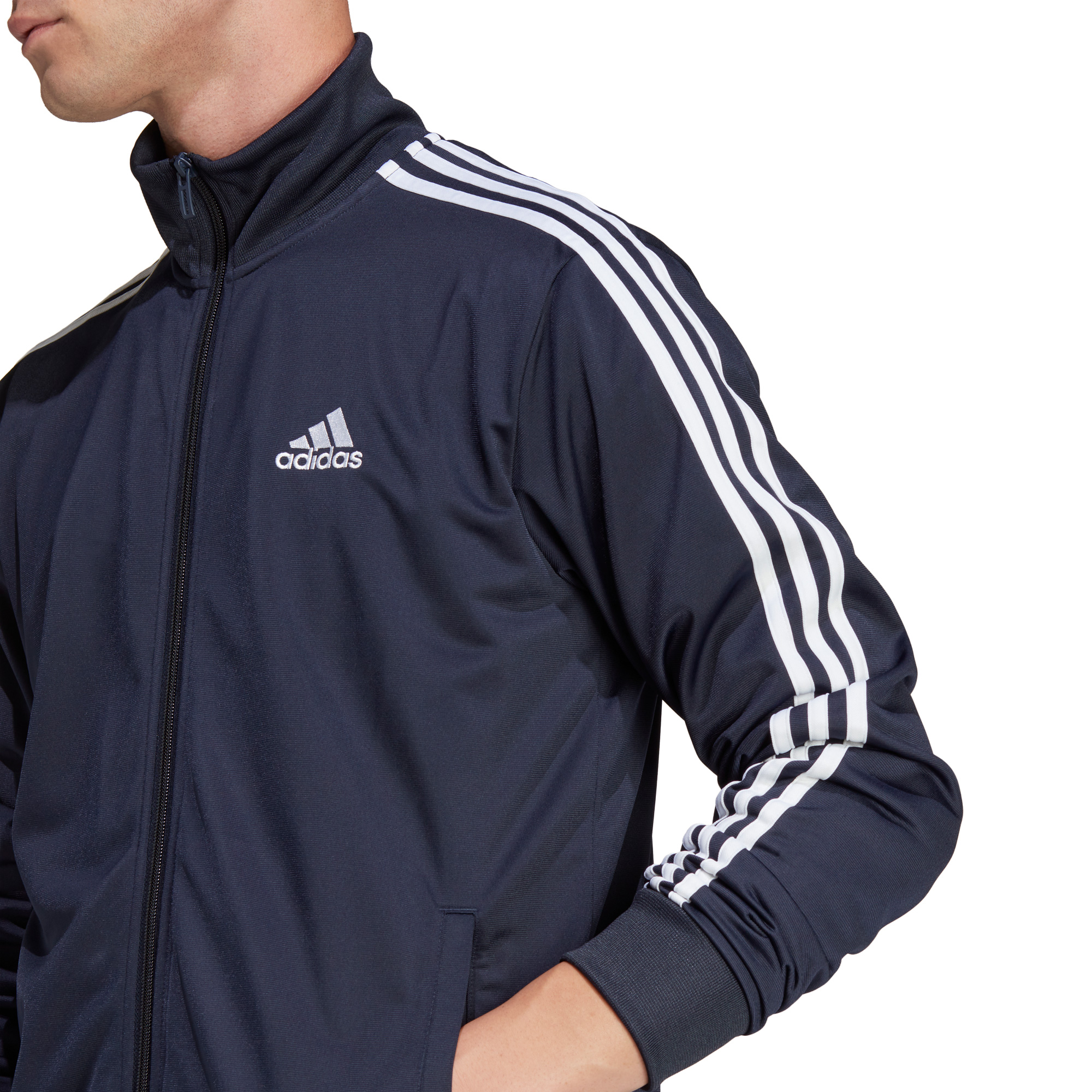 Sportswear Basic 3-Stripes Tricot Tracksuit Men legend ink