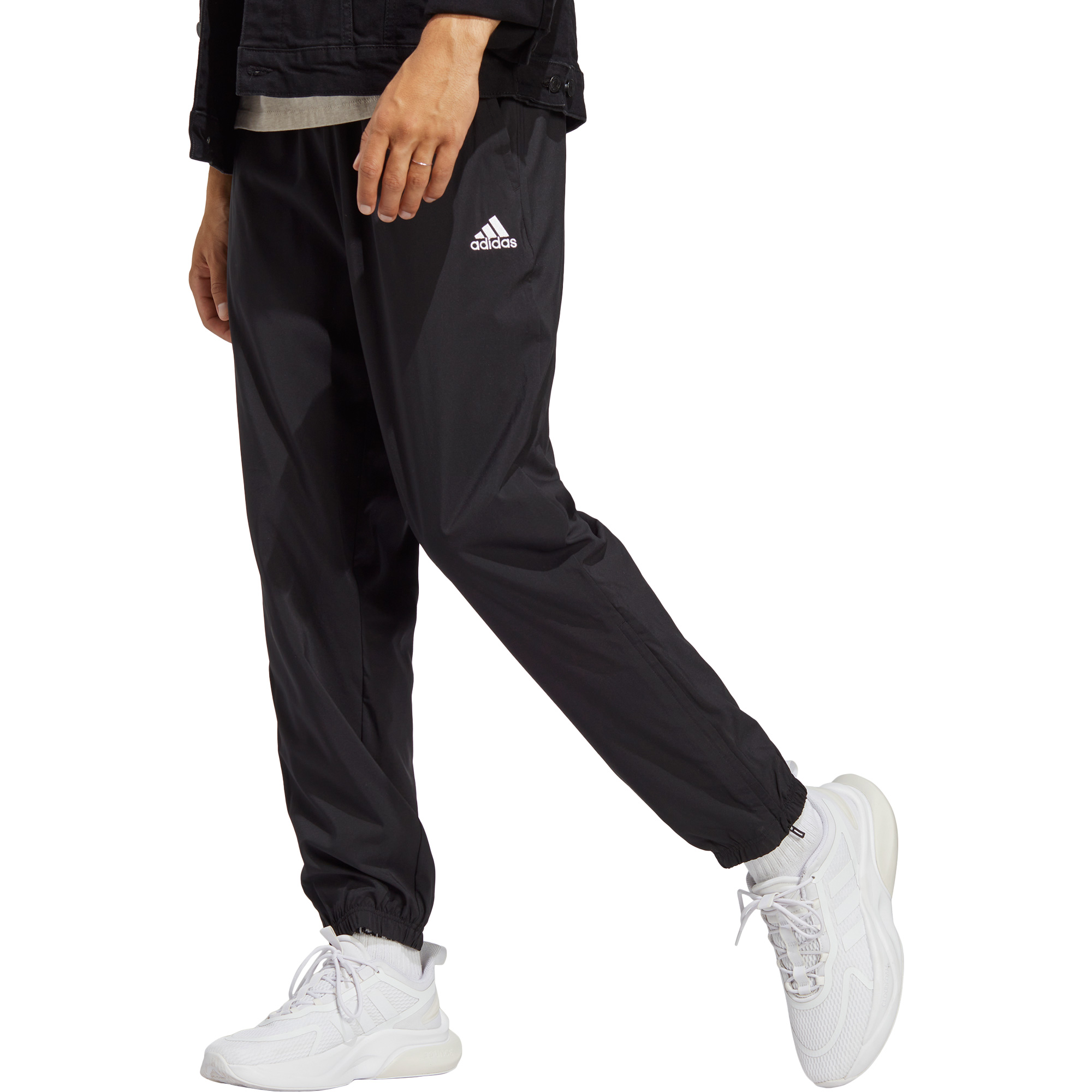 Aeroready Essentials Stanford Small Logo Sweatpants Men black